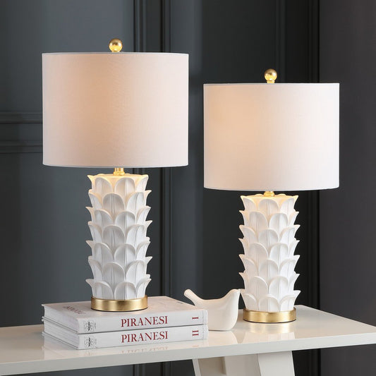 Safavieh Nico Table Lamp Set Of 2 - White | Table Lamps | Modishstore