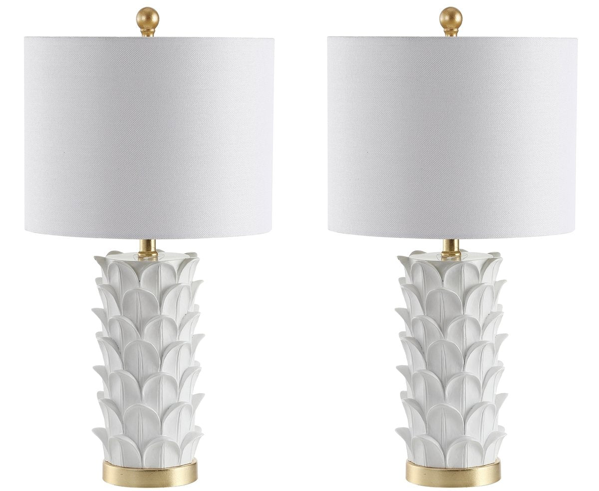 Safavieh Nico Table Lamp Set Of 2 - White | Table Lamps | Modishstore - 2