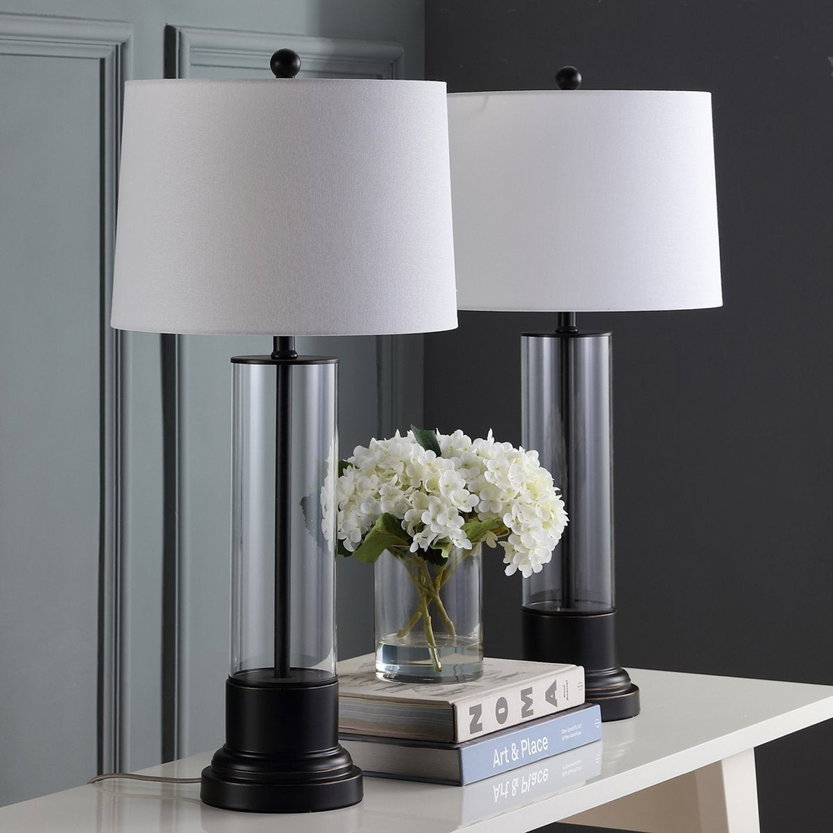 Safavieh Jayse Table Lamp Set Of 2 - Black | Table Lamps | Modishstore - 2
