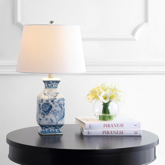 Safavieh Mayson Table Lamp - Blue | Table Lamps | Modishstore