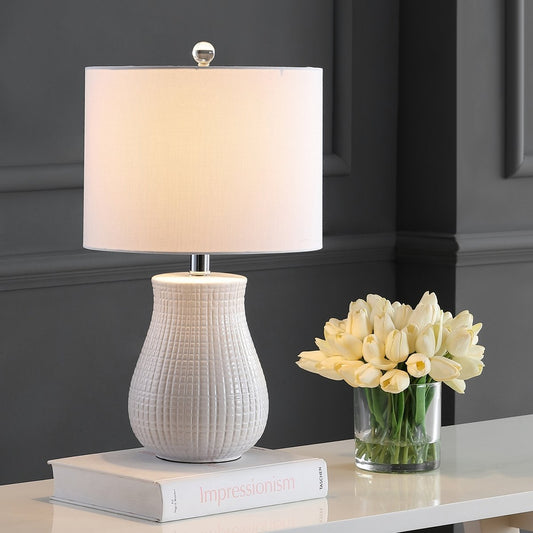 Safavieh Dayton Table Lamp Set Of 2 - White | Table Lamps | Modishstore