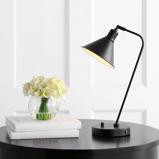Safavieh Vance Task Table Lamp - Black | Table Lamps | Modishstore