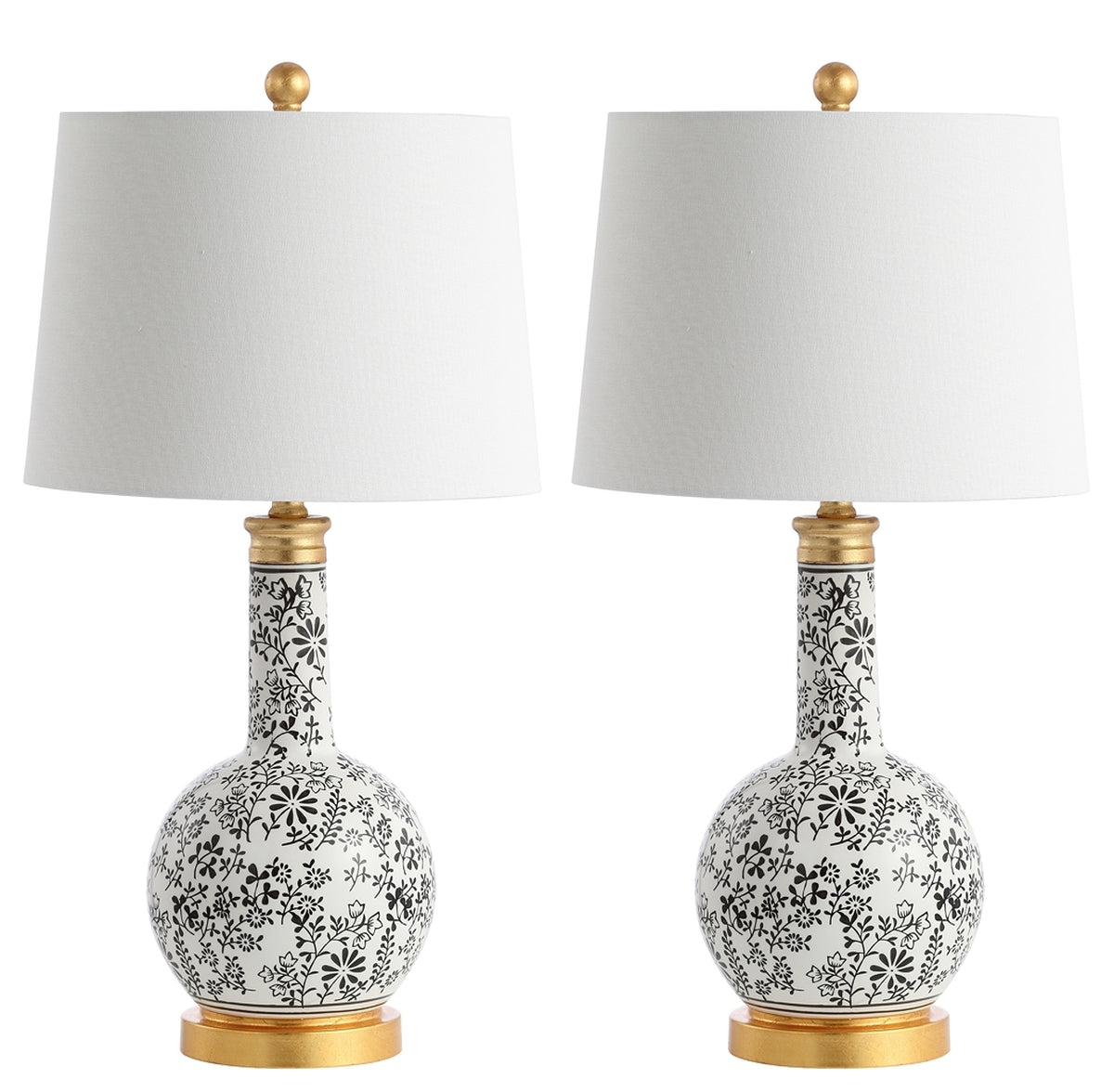 Safavieh Bodie Table Lamp Set Of 2 - Black | Table Lamps | Modishstore - 2