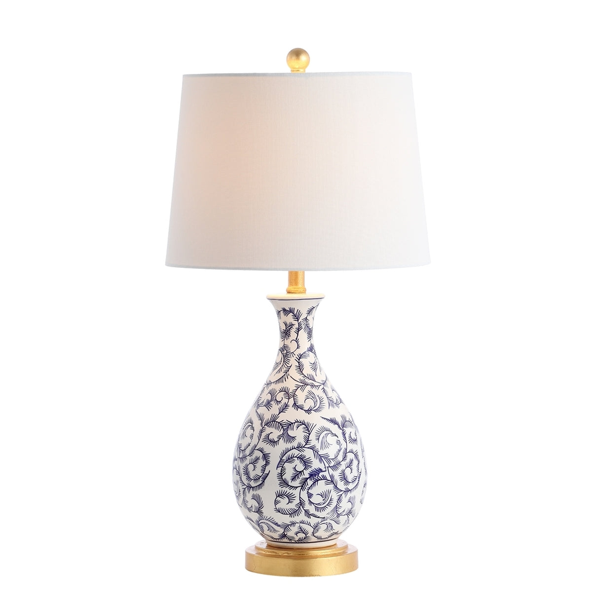 Safavieh Avi Table Lamp Set Of 2 - Blue | Table Lamps | Modishstore - 3