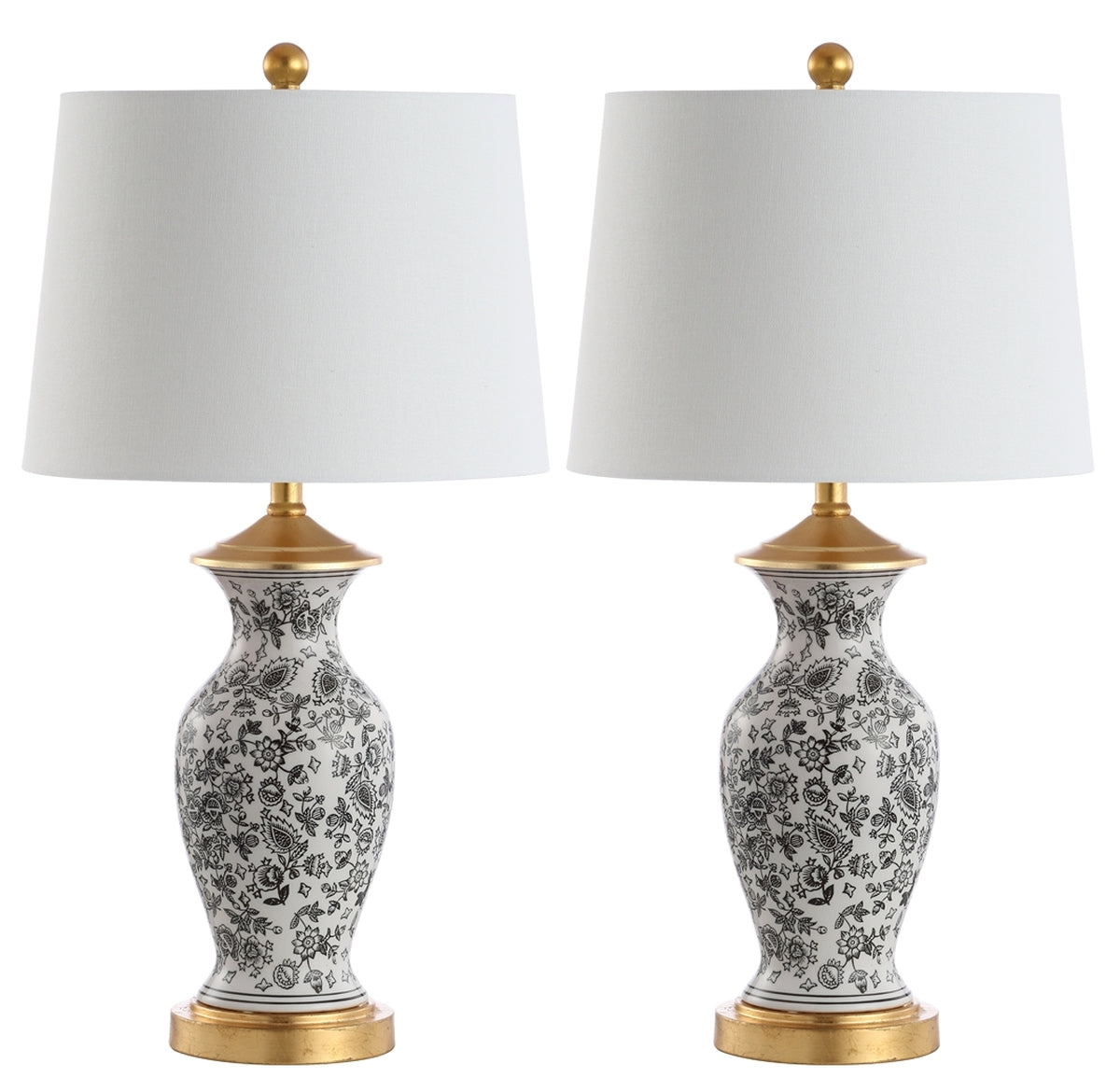 Safavieh Kaeden Table Lamp Set Of 2 - Black | Table Lamps | Modishstore - 2