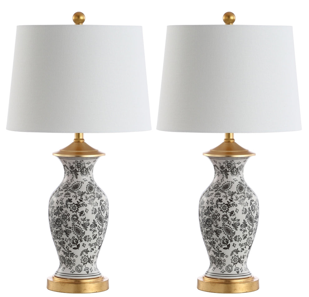 Safavieh Kaeden Table Lamp Set Of 2 - Black | Table Lamps | Modishstore - 2