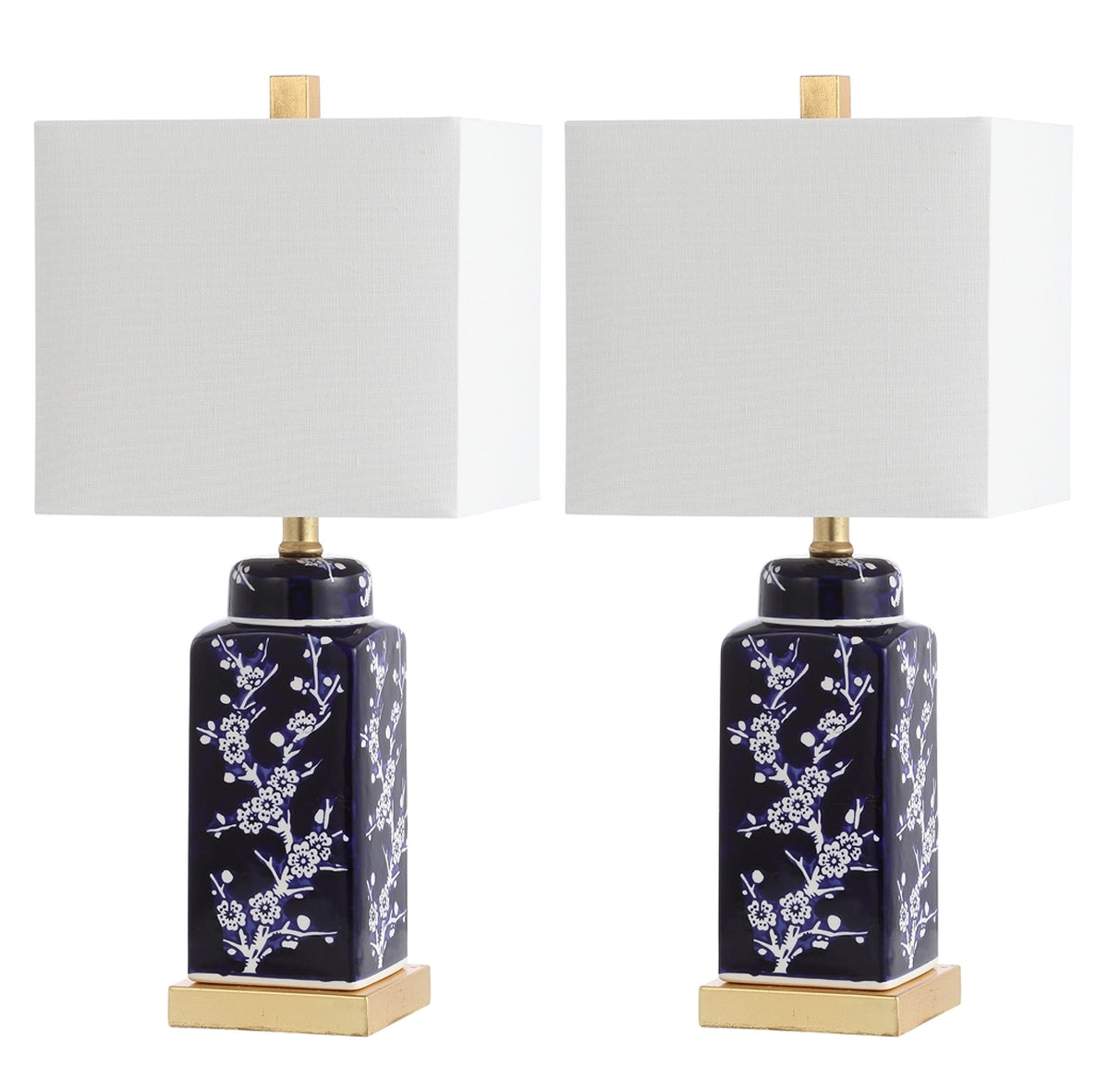 Safavieh Pilar Table Lamp Set Of 2 - Navy | Table Lamps | Modishstore - 2