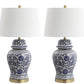 Safavieh Arwen Table Lamp Set Of 2 - Blue | Table Lamps | Modishstore - 2