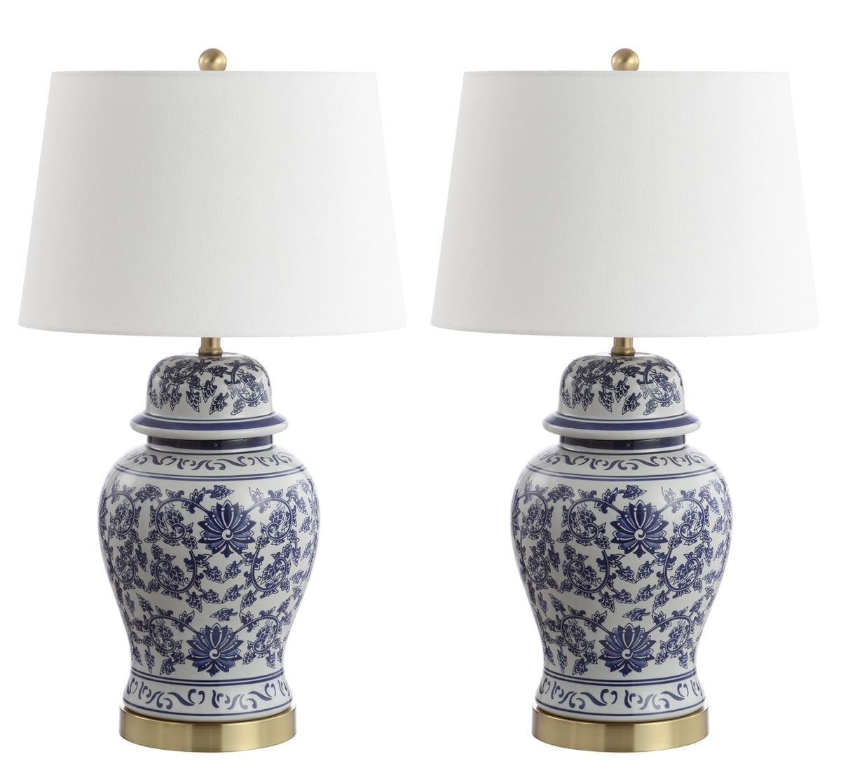 Safavieh Arwen Table Lamp Set Of 2 - Blue | Table Lamps | Modishstore - 2