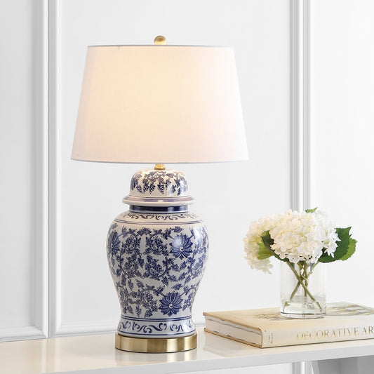 Safavieh Arwen Table Lamp Set Of 2 - Blue | Table Lamps | Modishstore