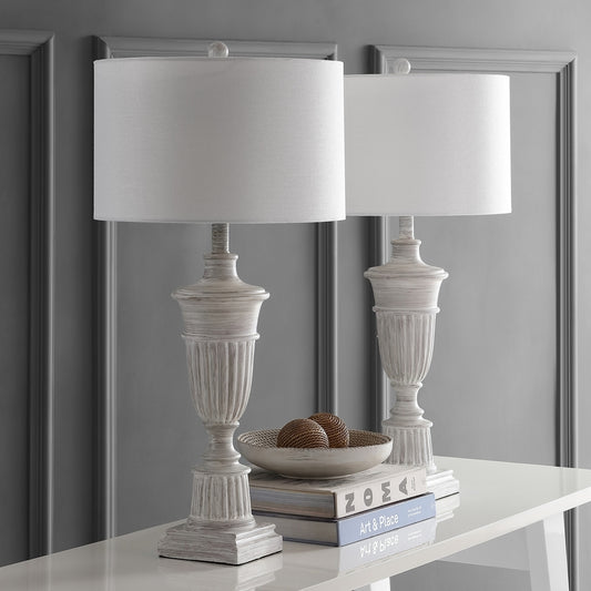 Safavieh Kylen Table Lamp Set Of 2 - White Wash | Table Lamps | Modishstore
