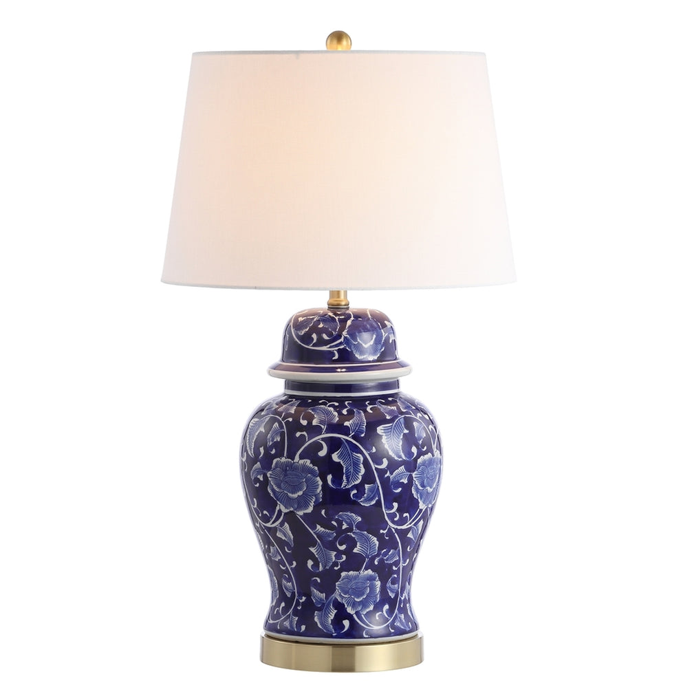 Safavieh Aharon Table Lamp Set Of 2 - Navy | Table Lamps | Modishstore - 3