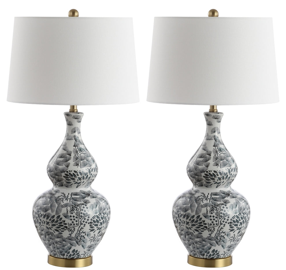 Safavieh Alder Table Lamp Set Of 2 - Black | Table Lamps | Modishstore - 2