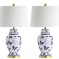 Safavieh Hana Tbale Lamp Set Of 2 - Blue | Table Lamps | Modishstore - 2