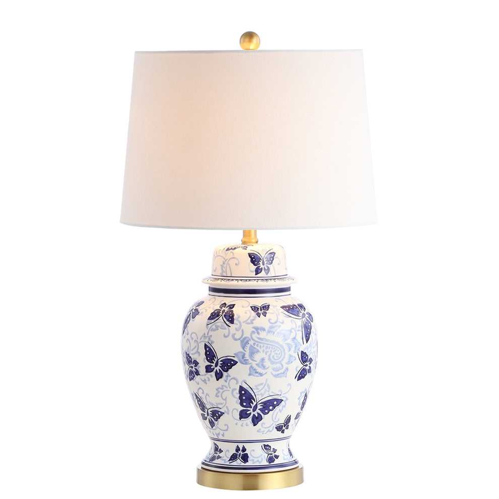 Safavieh Hana Tbale Lamp Set Of 2 - Blue | Table Lamps | Modishstore - 3