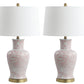 Safavieh Calli Table Lamp Set Of 2 - Pink | Table Lamps | Modishstore - 2