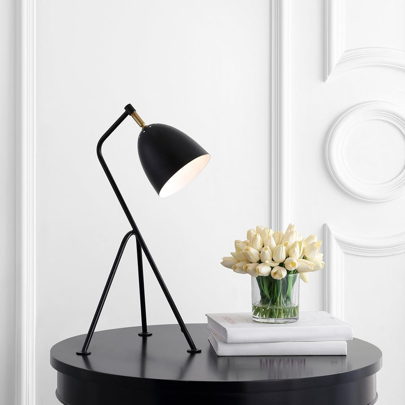 Safavieh Dariel Task Table Lamp - Black | Table Lamps | Modishstore