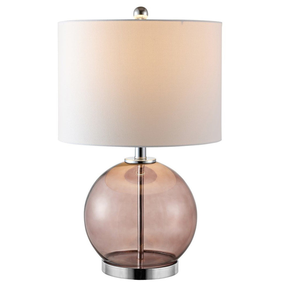Safavieh Lonni Table Lamp Set Of 2 - Smoked Grey Glass | Table Lamps | Modishstore - 3