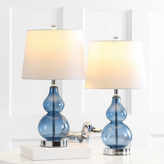 Safavieh Brisor Table Lamp Set Of 2 - Blue | Table Lamps | Modishstore
