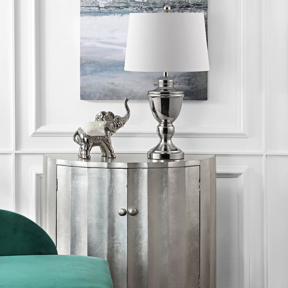 Safavieh Ressa Table Lamp - Polished Nickel | Table Lamps | Modishstore - 3