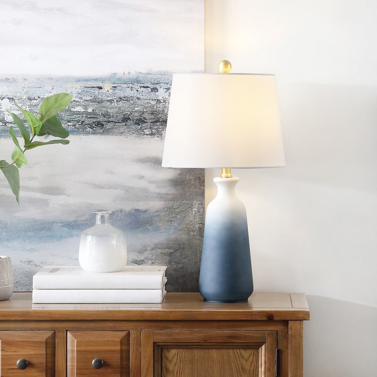 Safavieh Narem Table Lamp - White | Table Lamps | Modishstore