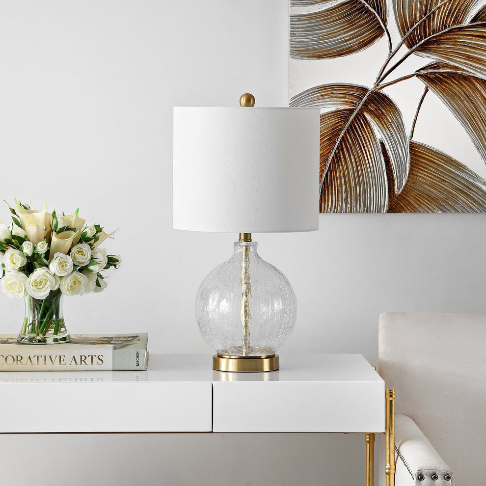 Safavieh Lovell Glass Table Lamp - Clear | Table Lamps | Modishstore - 3