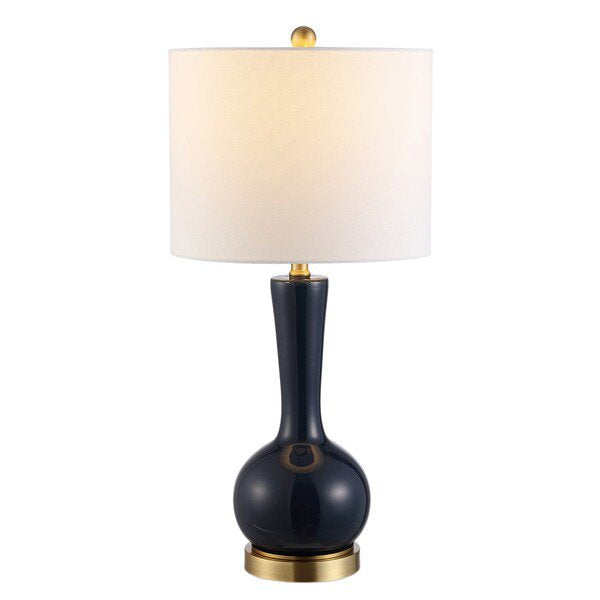 Safavieh Gaetna Glass Table Lamp - Navy | Table Lamps | Modishstore - 2