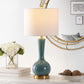 Safavieh Gaetna Glass Table Lamp - Blue | Table Lamps | Modishstore