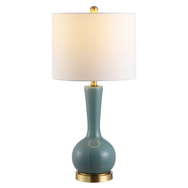 Safavieh Gaetna Glass Table Lamp - Blue | Table Lamps | Modishstore - 2