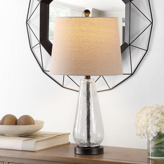 Safavieh Naila Glass Table Lamp - Clear | Table Lamps | Modishstore