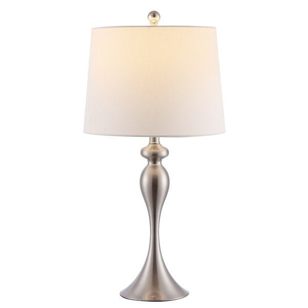 Safavieh Bayan Iron Table Lamp - Nickel | Table Lamps | Modishstore - 2
