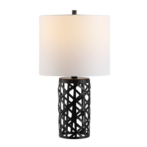 Safavieh Berny Iron Table Lamp - Black | Table Lamps | Modishstore - 2