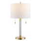 Safavieh Bixby Glass Table Lamp - Brass | Table Lamps | Modishstore - 2