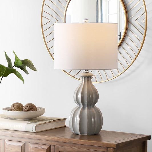 Safavieh Wade Ceramic Table Lamp - Grey | Table Lamps | Modishstore