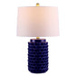 Safavieh Weldon Ceramic Table Lamp - Navy | Table Lamps | Modishstore - 2