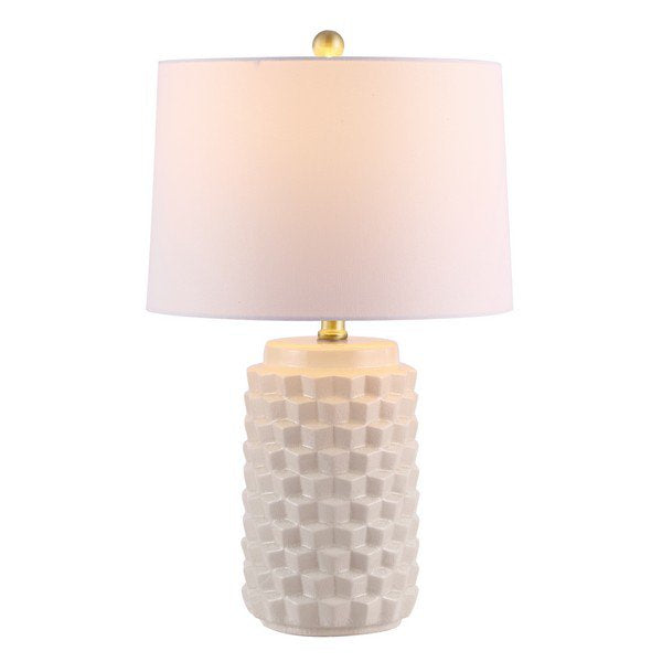 Safavieh Weldon Ceramic Table Lamp - Ivory | Table Lamps | Modishstore - 2