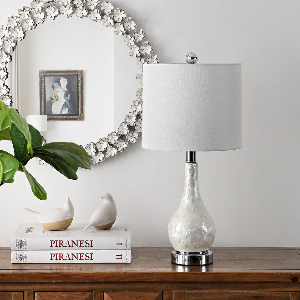 Safavieh Isla Resin Table Lamp - Ivory | Table Lamps | Modishstore - 3