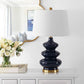 Safavieh Brielle Table Lamp - Navy | Table Lamps | Modishstore - 3