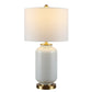 Safavieh Amaia Glass Table Lamp - White | Table Lamps | Modishstore - 2