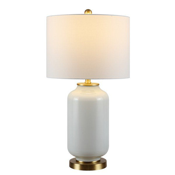 Safavieh Amaia Glass Table Lamp - White | Table Lamps | Modishstore - 2
