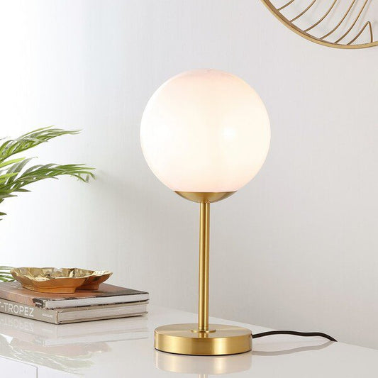 Safavieh Gemini Iron Table Lamp - Gold | Table Lamps | Modishstore
