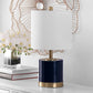 Safavieh Jayce Glass Table Lamp Set Of 2 - Navy | Table Lamps | Modishstore