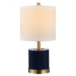 Safavieh Jayce Glass Table Lamp Set Of 2 - Navy | Table Lamps | Modishstore - 2