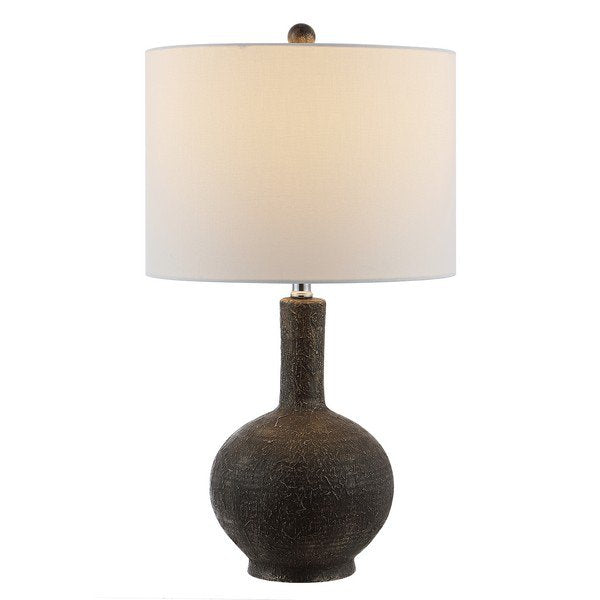 Safavieh Carser Resin Table Lamp - Dark Grey | Table Lamps | Modishstore - 2