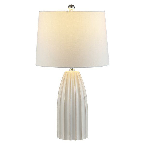 Safavieh Kayden Ceramic Table Lamp - Ivory | Table Lamps | Modishstore - 2