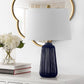 Safavieh Sawyer Ceramic Table Lamp - Navy Blue | Table Lamps | Modishstore - 3