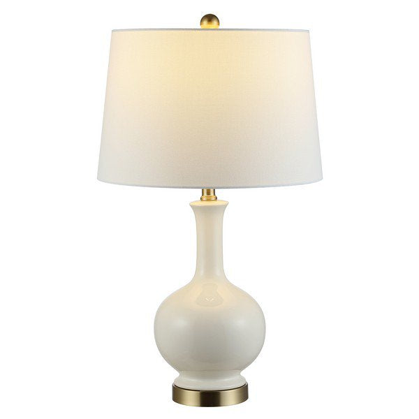 Safavieh Bowie Ceramic Table Lamp - Cream | Table Lamps | Modishstore - 2