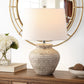 Safavieh Ledger Ceramic Table Lamp - Light Grey | Table Lamps | Modishstore