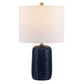 Safavieh Huxley Ceramic Table Lamp Set Of 2 - Navy Blue | Table Lamps | Modishstore - 2