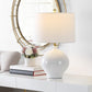 Safavieh Kemli Table Lamp - White | Table Lamps | Modishstore